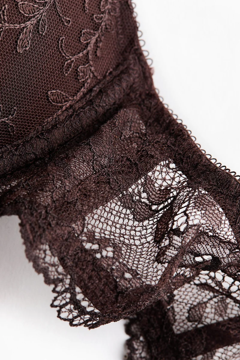 اتش اند ام حمالة صدر بوش أب مطرزة